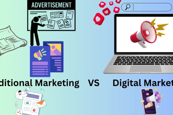 Traditional vs digital marketing