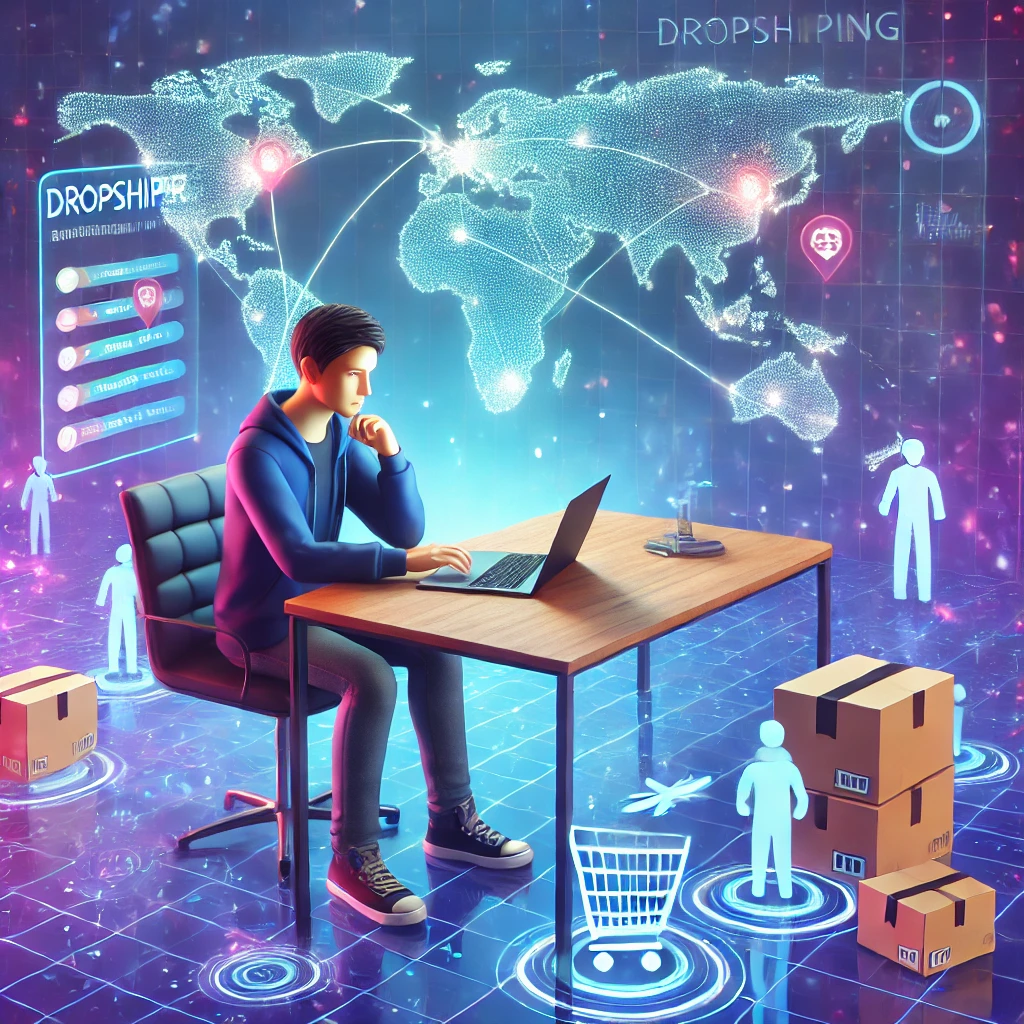 image shows the future of dropshipping