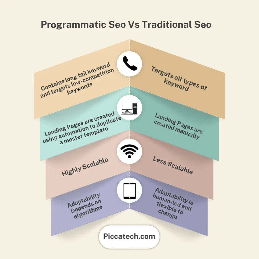 programmatic seo vs traditional seo 