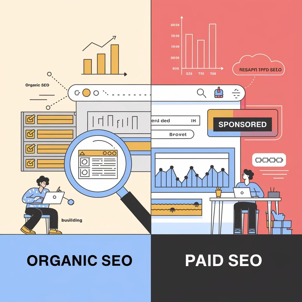 Organic and paid seo